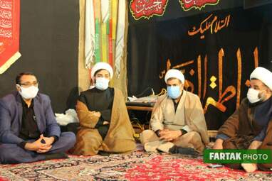 مراسم درگذشت والده مکرمه حجت‌الاسلام  رئیس سازمان گسترش اقتصاد مقاومتی 