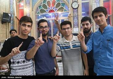  انتخابات ریاست جمهوری و شورای شهر اهواز + تصاویر