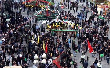 اقامه عزای عاشورای حسینی در کرمانشاه