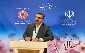 آمار کرونا به ۴۴۶۰۶ نفر رسید /۱۴۶۵۶ نفر بهبود یافته اند