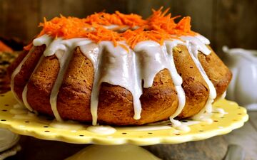 طرز تهیه کیک هویج با عسل طبیعی | این دسر فوق العاده س
