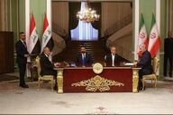  توافق راهبردی احداث راه‌آهن خسروی - بغداد به امضای روسای جمهور ایران و عراق رسید