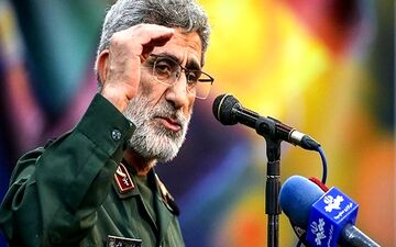 سردار قاآنی: مسیر نیروی قدس و مقاومت با شیطنت های که آمریکا می کند، تغییر نمی کند