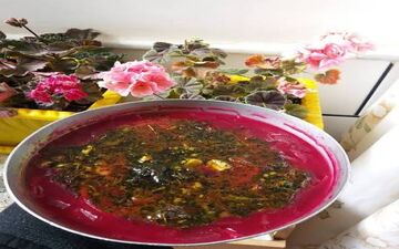 طرز تهیه آش قره قروت!