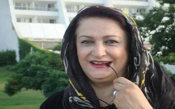  پوشش اسلامی خانم بازیگر در خارج از کشور/ببینید