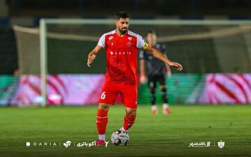 بازگشت کاپیتان پرسپولیس به تمرینات گروهی از دوشنبه
