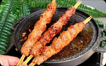 کباب انگشتی در تابه: یه دل سیر کباب بخور، بدون دود و دم منقل! + آموزش