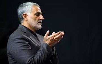 تصویری جدید از حاج قاسم سلیمانی