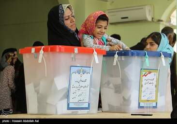  انتخابات ریاست جمهوری و شورای شهر آبادان + تصاویر