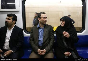 بازگشایی بخش میانی خط ۷ مترو تهران به روایت تصویر 