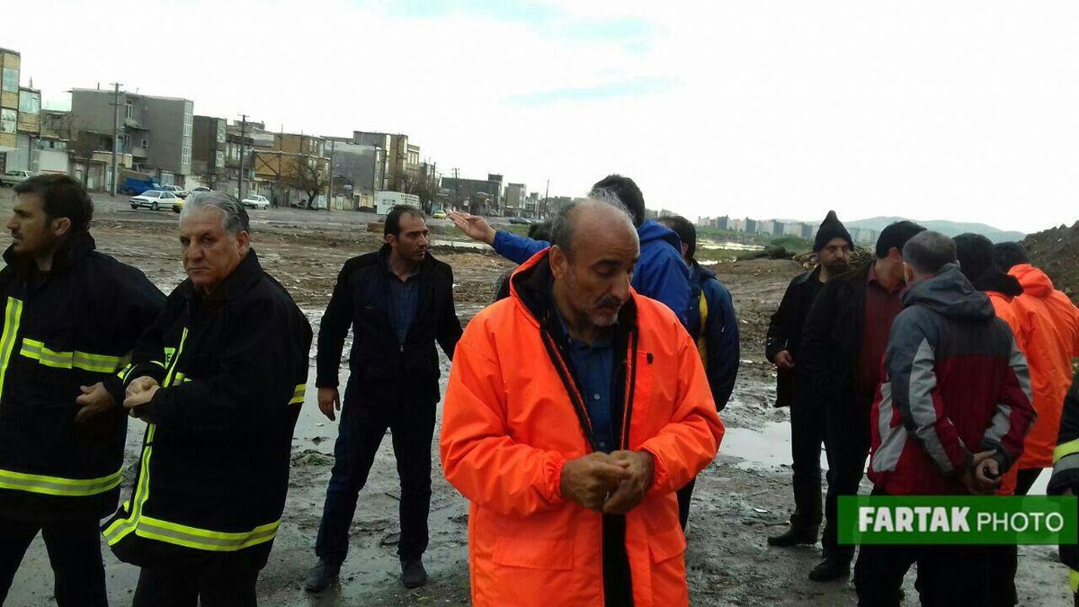 احداث سایت‌های برف‌روبی در سطح شهر کرمانشاه