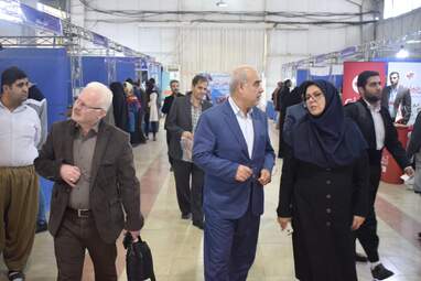 بازدید الهی‌تبار معاون سیاسی و امنیتی در چهاردهمین نمایشگاه کتاب به روایت تصویر