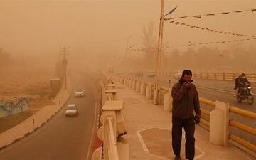 نفوذ گرد و غبار به کشور
