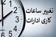  وضعیت فعالیت ادارات در استان‌های مختلف در روز یکشنبه ۱۷ اسفند 