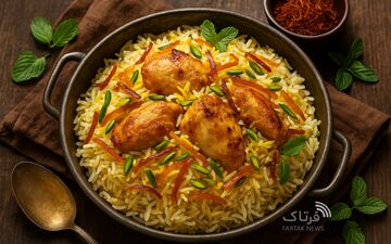 طرز تهیه شیرازی پلو به سبک مادربزرگ‌ها؛ عطر بهار نارنج در سفره شیرازی‌ها