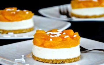 آموزش کیک جذاب | طرز تهیه چیز کیک زردآلو  !