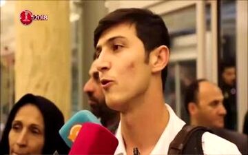 گزارش کامل از ورود تیم ملی ایران به کشور 