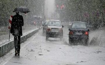 بارش باران و برف در خراسان‌جنوبی/ کاهش محسوس دمای هوا