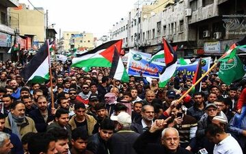  تظاهرات شبانه در اردن در اعتراض به معامله قرن و کنفرانس منامه 