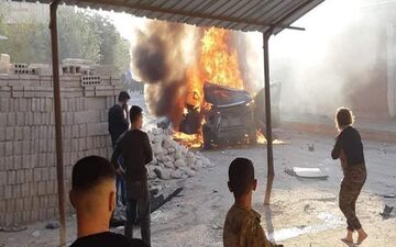 سه غیر نظامی سوری در حمله ارتش ترکیه کشته شدند