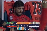 سعید عزت‌اللهی نقش کلیدی در تساوی شباب‌الاهلی ایفا کرد