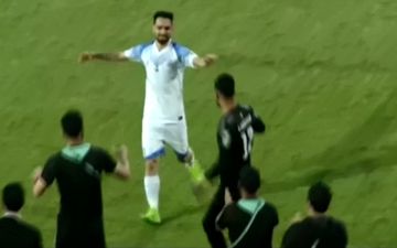 گل اول ملوان به استقلال خوزستان | فیلم