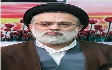 فرزند ارشد رهبر انقلاب در راهپیمایی ۲۲بهمن