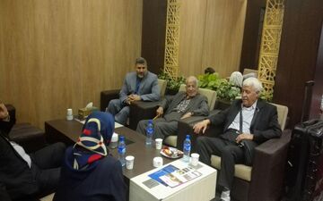 دکتر علیرضا شهرستانی در گردهمایی بین‌المللی ترویج زبان  و ادب فارسی با بزرگان ادبیات کشور به روایت تصویر