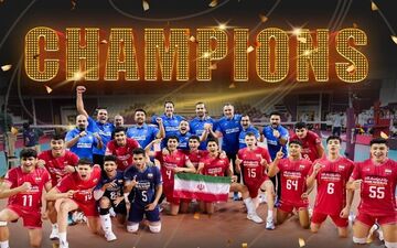 تیم والیبال نوجوانان ایران قهرمانی جهان را کسب کرد