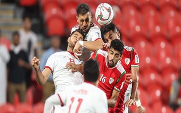 جام ملت‌های آسیا 2019 آمار نیمه اول بازی ایران و عمان
