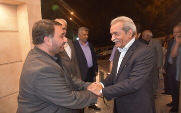  دیدار غلامحسین شافعی با رضاسلیم ساسانی برای رفع مشکلات اصناف کرمانشاه