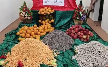 توزیع بیش از ۱۸۰ بسته معیشتی بین نیازمندان کرمانشاه در آستانه شب یلدا