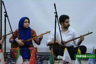 اجرای موسیقی گروه یاد یاران به روایت تصویر
