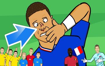 انیمیشن از روز چهارم رقابت های یورو 2024 + ویدئو