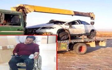 کلیپی از مراسم تدفین همسر و پسر مجری برنامه اعجوبه‌ها