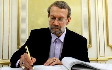 لاریجانی، در پیامی درگذشت برادر سیدحسین مرعشی را تسلیت گفت