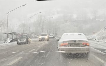 برف و باران گیلان؛ هشدار زرد هواشناسی برای برف، کولاک و باد شدید
