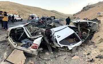 تصادف در چهارمحال و بختیاری چهار فوتی و مصدوم برجای گذاشت