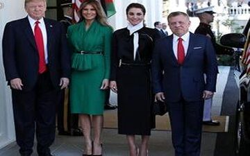 تصاویر/ همسر ترامپ با مدل فشن ظاهر شد