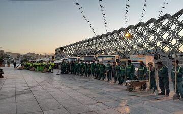 آمادگی کامل منطقه 12 برای میزبانی پیاده‌روی جاماندگان اربعین حسینی