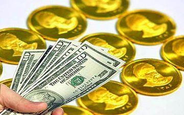 آخرین قیمت طلا، سکه و ارز در روز دوشنبه