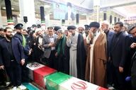 پیکر وزیر اطلاعات در قم تشییع شد