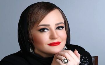 نعیمه نظام دوست و پوشش عجیب | نعیمه نظام دوست، پلنگ صورتی شد + عکس