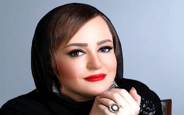 نعیمه نظام دوست و پوشش عجیب | نعیمه نظام دوست، پلنگ صورتی شد + عکس