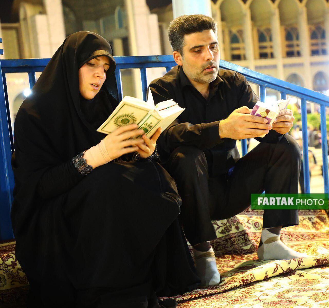 اختصاصی/ تصاویری ناب از شب بیست و یکم ماه رمضان