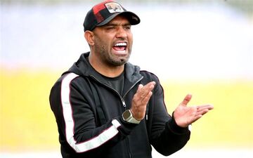 خوشحالی سیاوش اکبرپور سرمربی مس سونگون پس از شکست هوادار + ویدئو