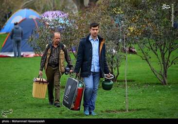 روز طبیعت در پارک ملت تهران + تصاویر