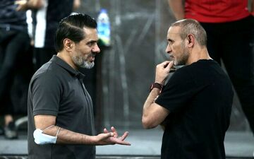 تمرین نوبت صبح پرسپولیس در سالن وزنه برگزار شد 