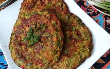 کوکوی لوبیا چشم بلبلی | دستور پخت غذایی بی‌نظیر، لذیذ و خوشمزه