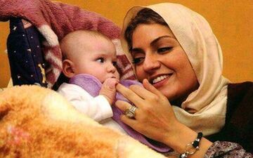  پست اینستاگرامی خانم بازیگر به مناسبت تولد فرزندش/ عکس